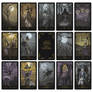 Gothic Horror Tarot Card Deck - Suit of Staves