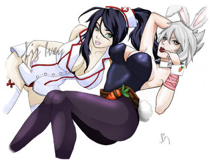 Battle Bunny Riven and Nurse Akali