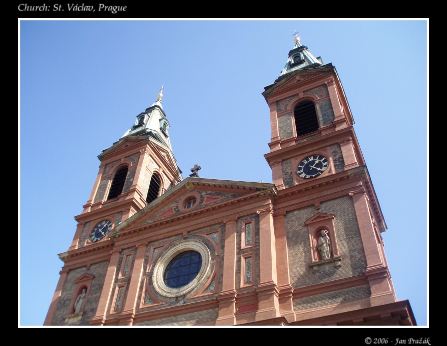 Church: St. Vaclav, Prague