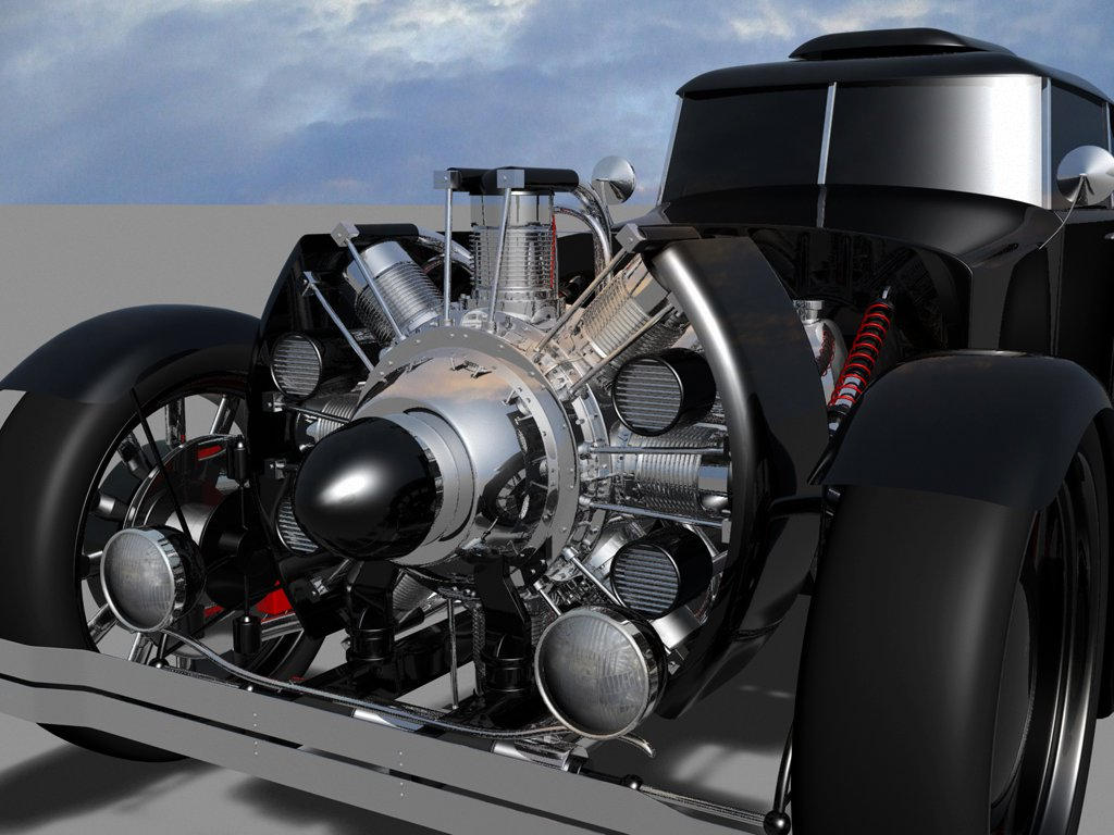 Star Roter Engine Star engine closeup by DrabyPL on DeviantArt