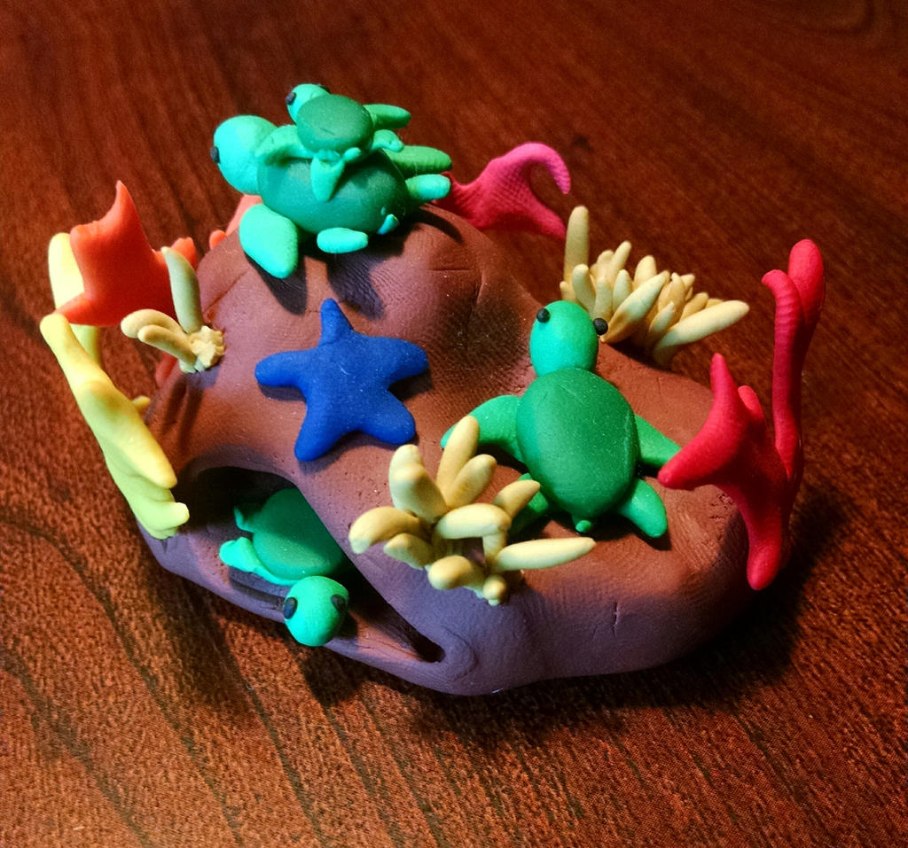 Turtles at the Reef by Empress-Turtle on DeviantArt