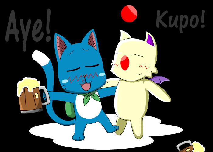 Happy and Kupo