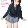 Happy birthday Mio Akiyama!