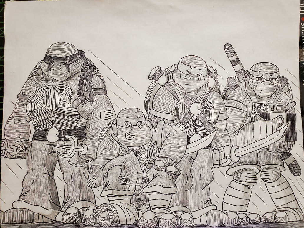 TMNT (Fan art) by Caveman-Carly on DeviantArt