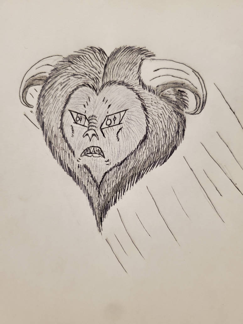 Beast Sketch by Caveman-Carly on DeviantArt