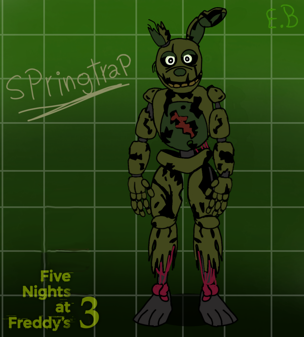 Springtrap Fnaf3 Fnaf 3 Springtrap Wallpaper By Bence2107 On Deviantart 5120x3840
