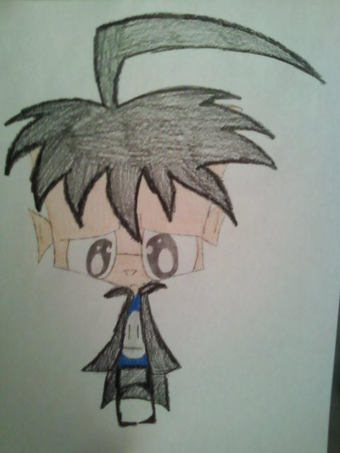 FAIL chibi Dib by InvaderEmie on DeviantArt