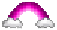 Pink Pixel Rainbow - F2U