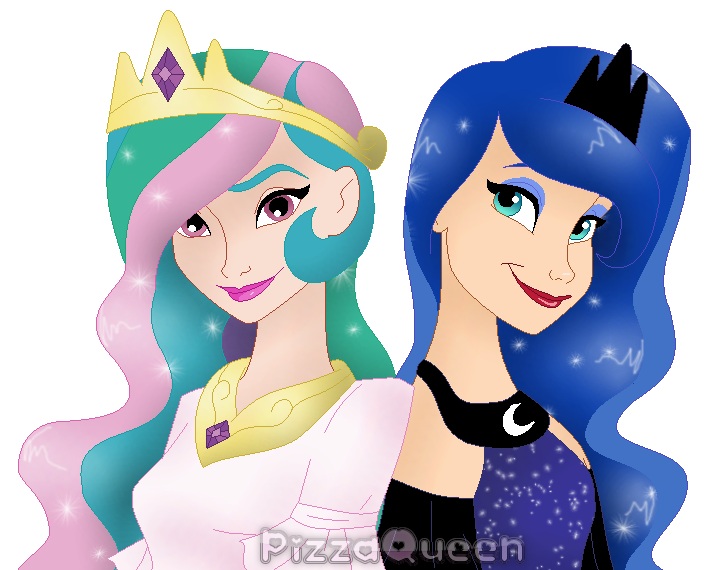 The royal sisters: Disney version