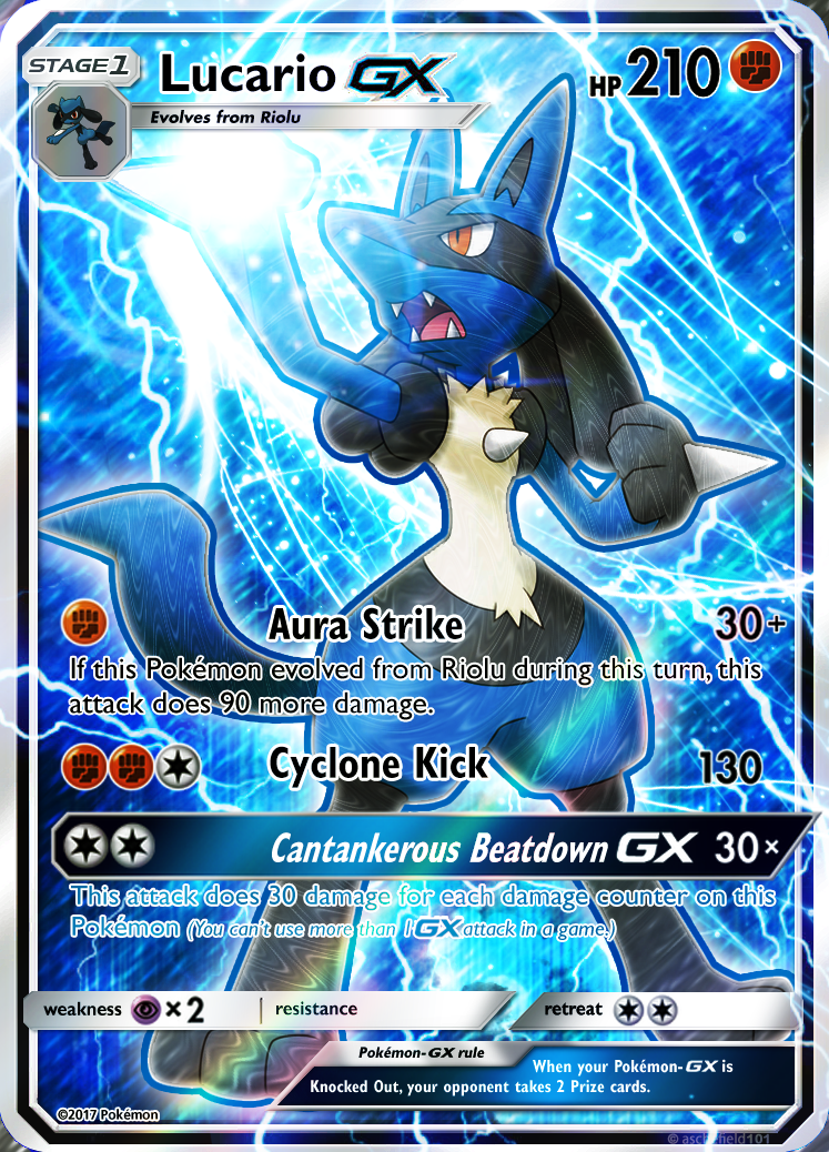 Lucario-GX, Pokémon