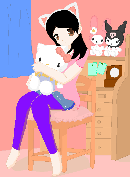 Me and Hello Kitty