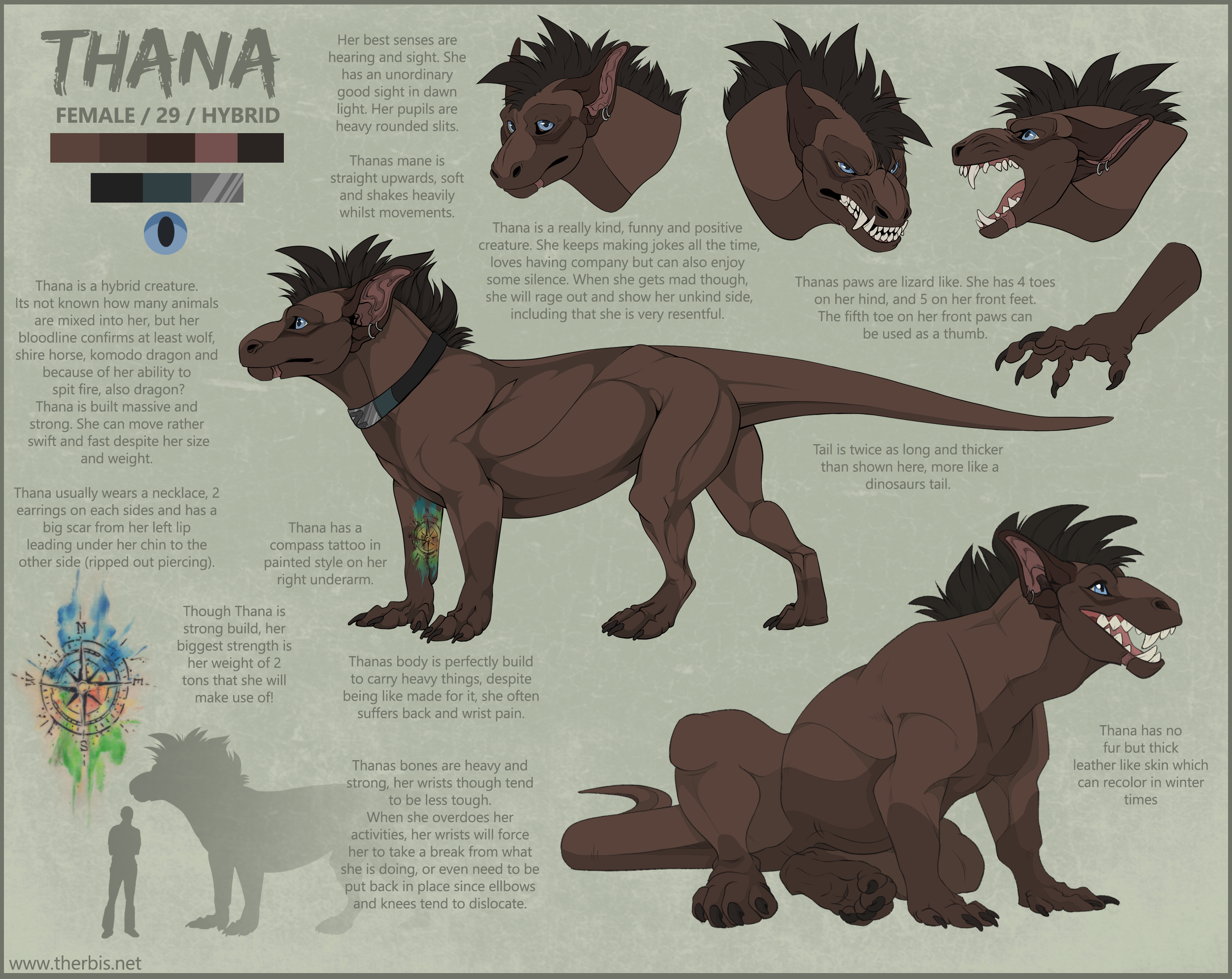 Thanatosa - Character Sheet