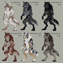 Werewolf Adopts - Set 1 - Open