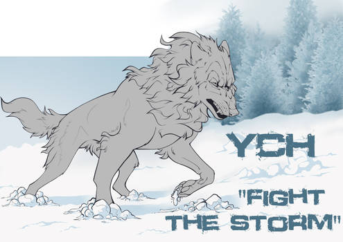 YCH - Fight the storm - CLOSED