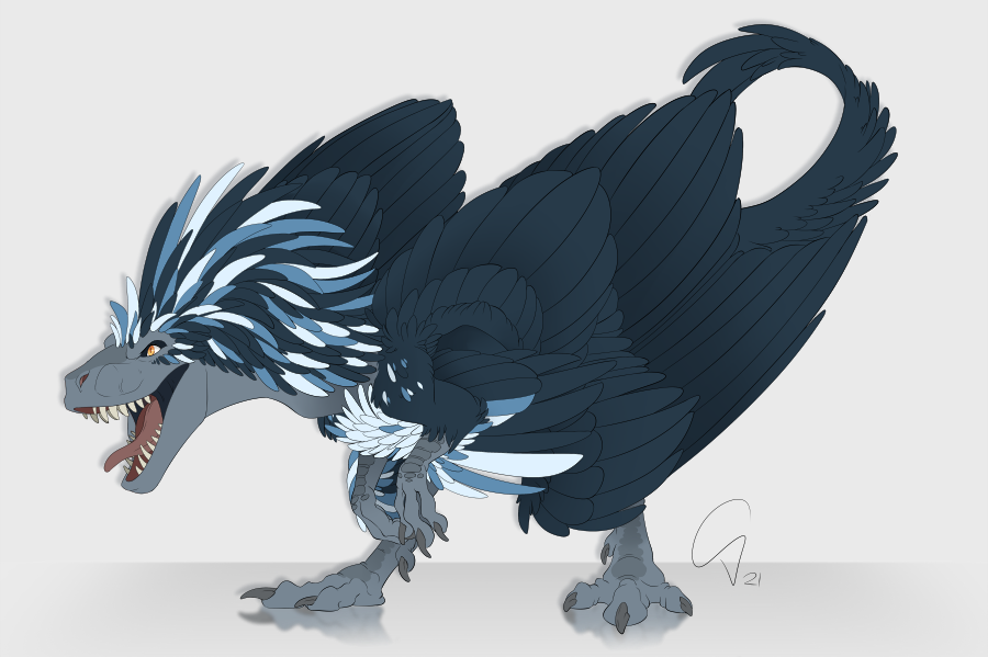 King of feathers by Therbis on DeviantArt