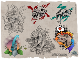 Tattoo flash sale designs