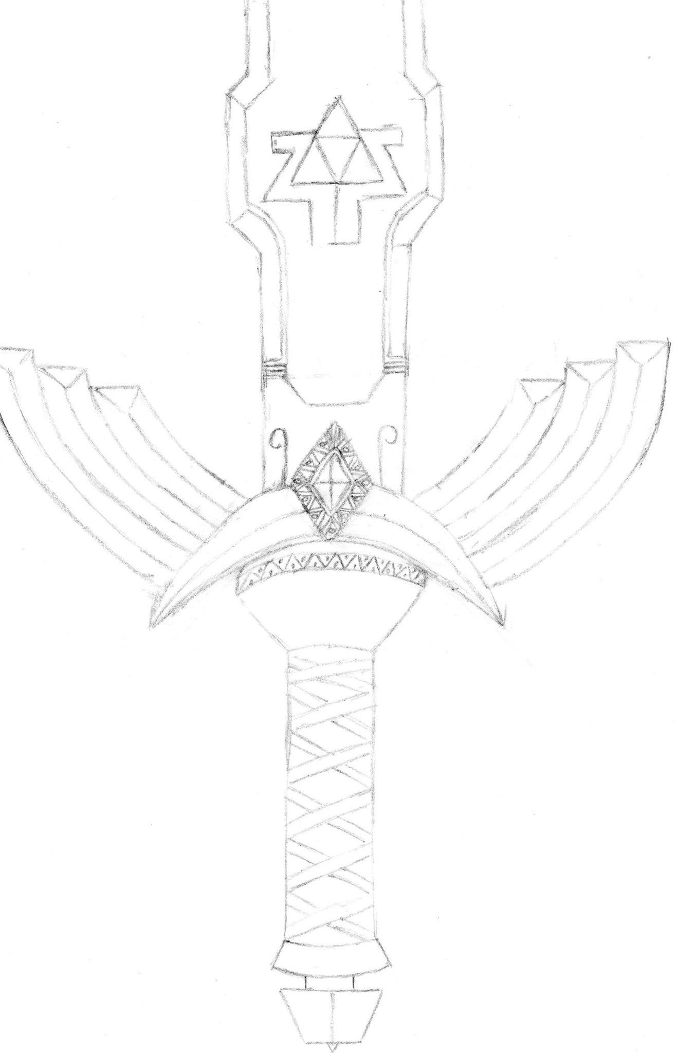 Master Sword Writing master sword by proctor94 on DeviantArt