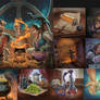 Chaos and Alchemy Illustration Compilation