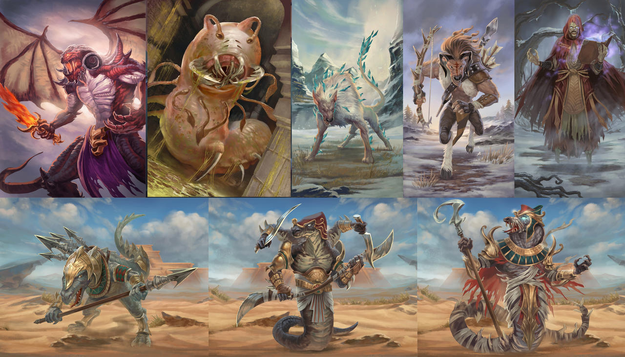 Creature design compilation by sensevessel on DeviantArt