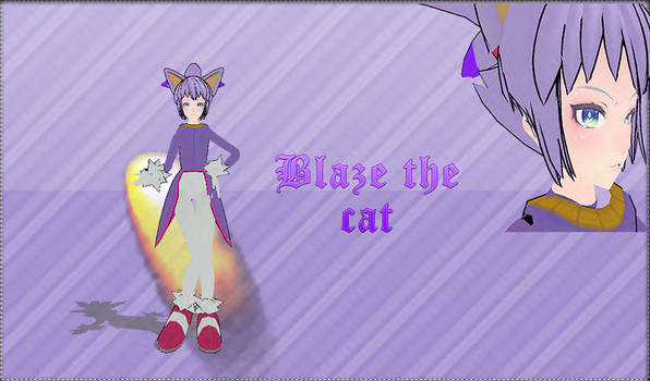 Blaze the cat