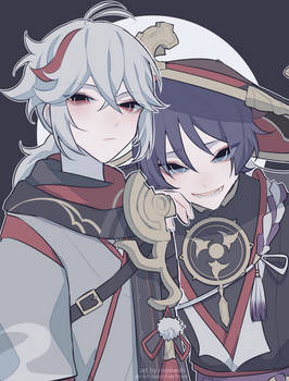 kazuha and scaramouche