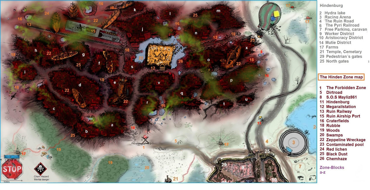 The Hinden Zone map by Lunatic38 on DeviantArt