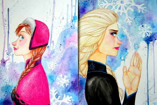 Anna and Elsa