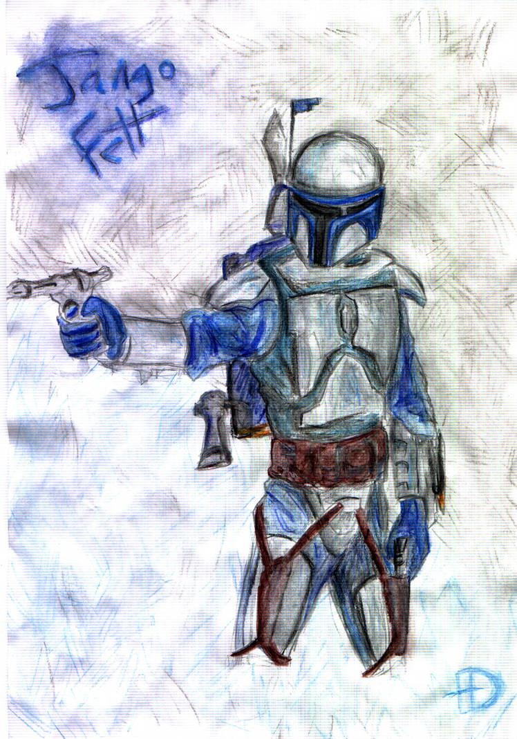 Jango Fett by HRDART on DeviantArt