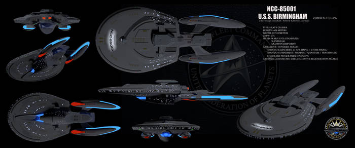 Star Trek Zumwalt Class