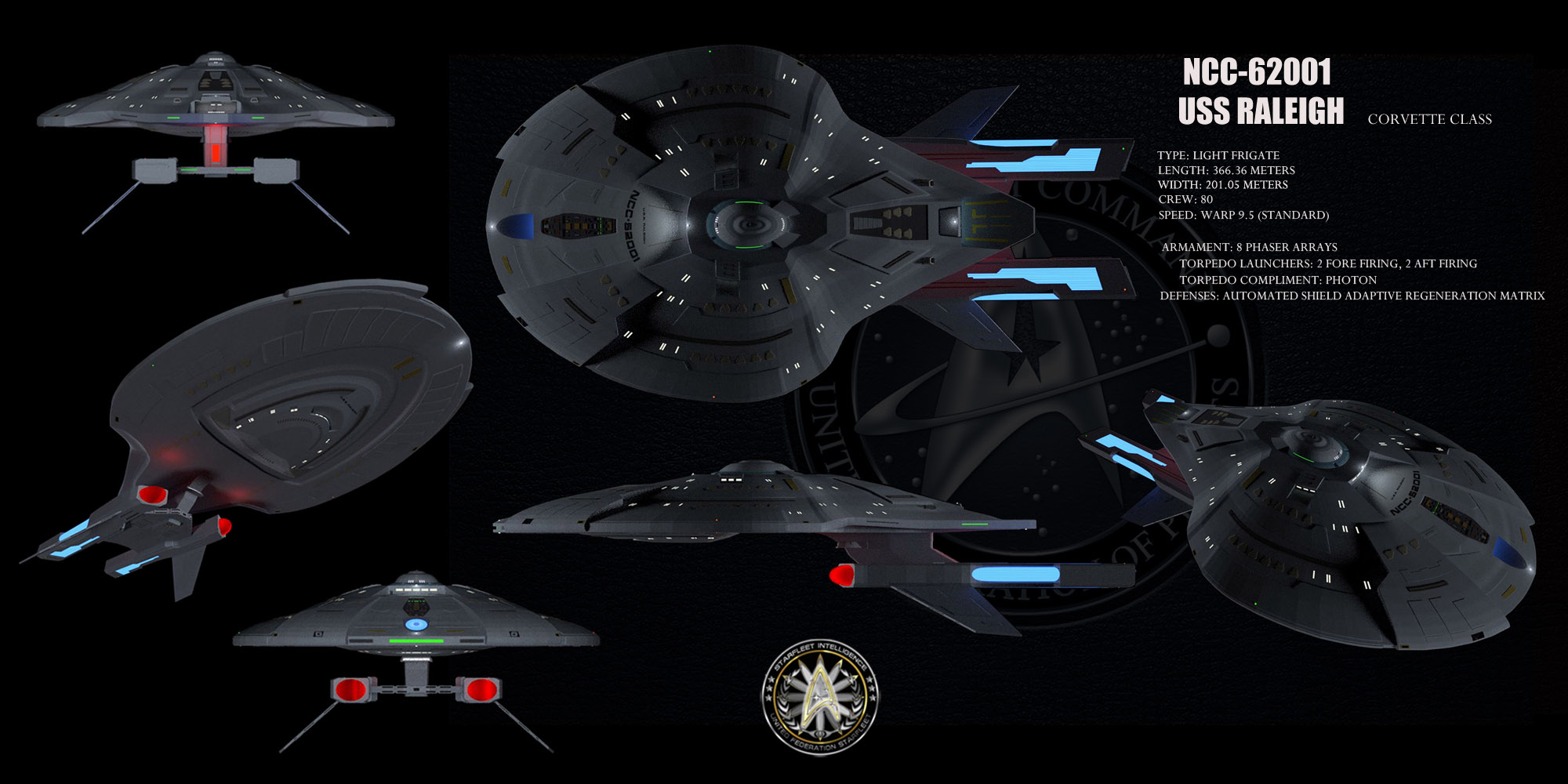 Star Trek USS Raleigh by isfj1009 on DeviantArt