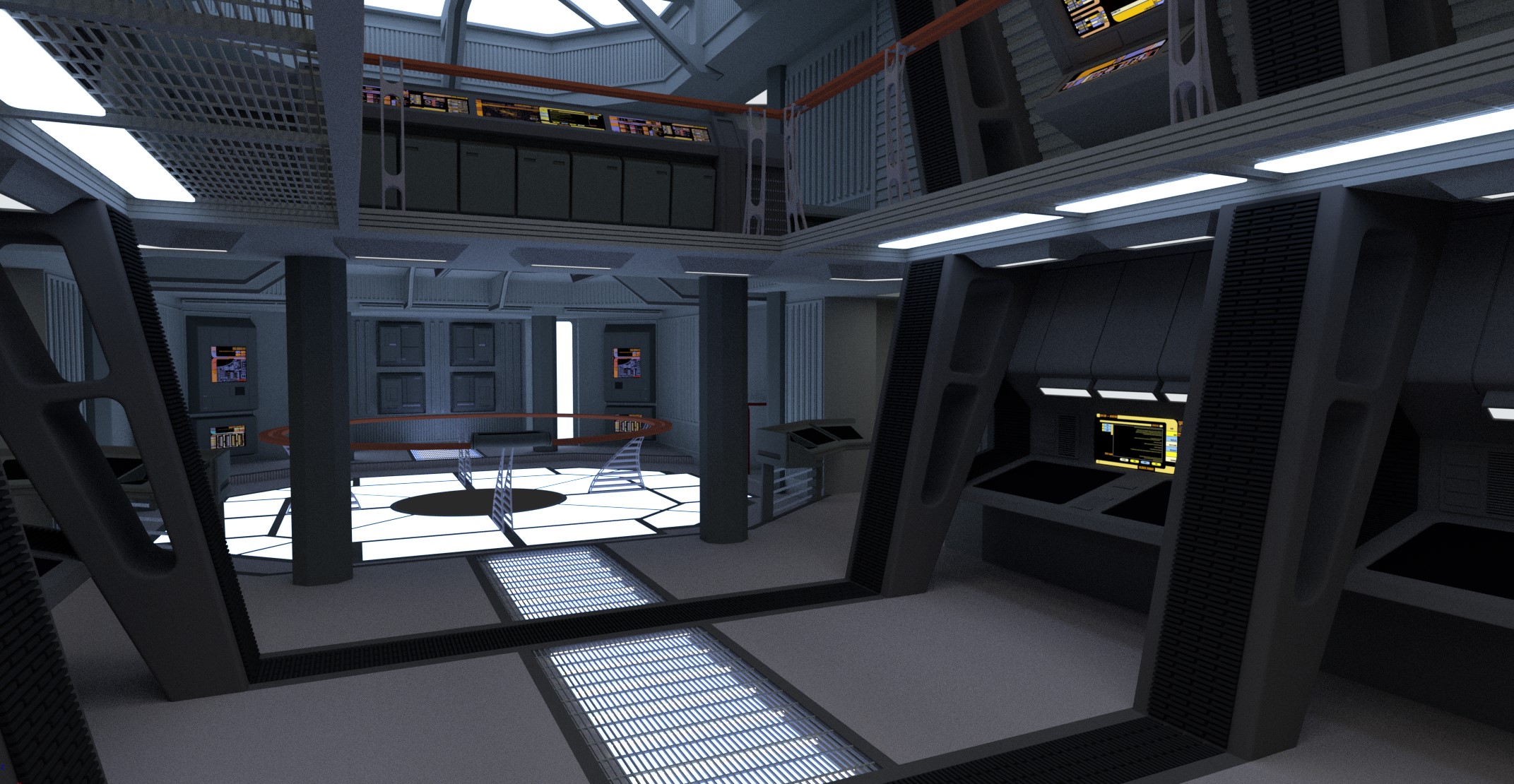 Star Trek - Intrepid Class Main Engineering by isfj1009 on DeviantArt