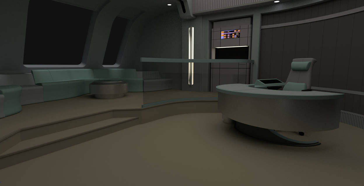 Star Trek - Voyager Ready Room by isfj1009 on DeviantArt