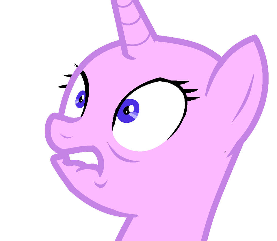 Pony Scared base pony scared by Nekokochan123 on DeviantArt