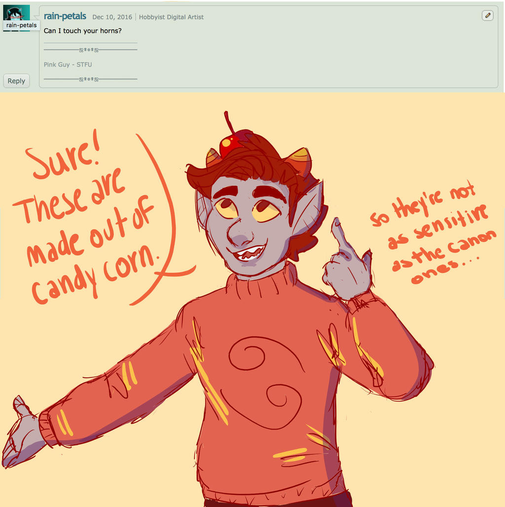 Trickster Karkat - Answering a question after 3yrs