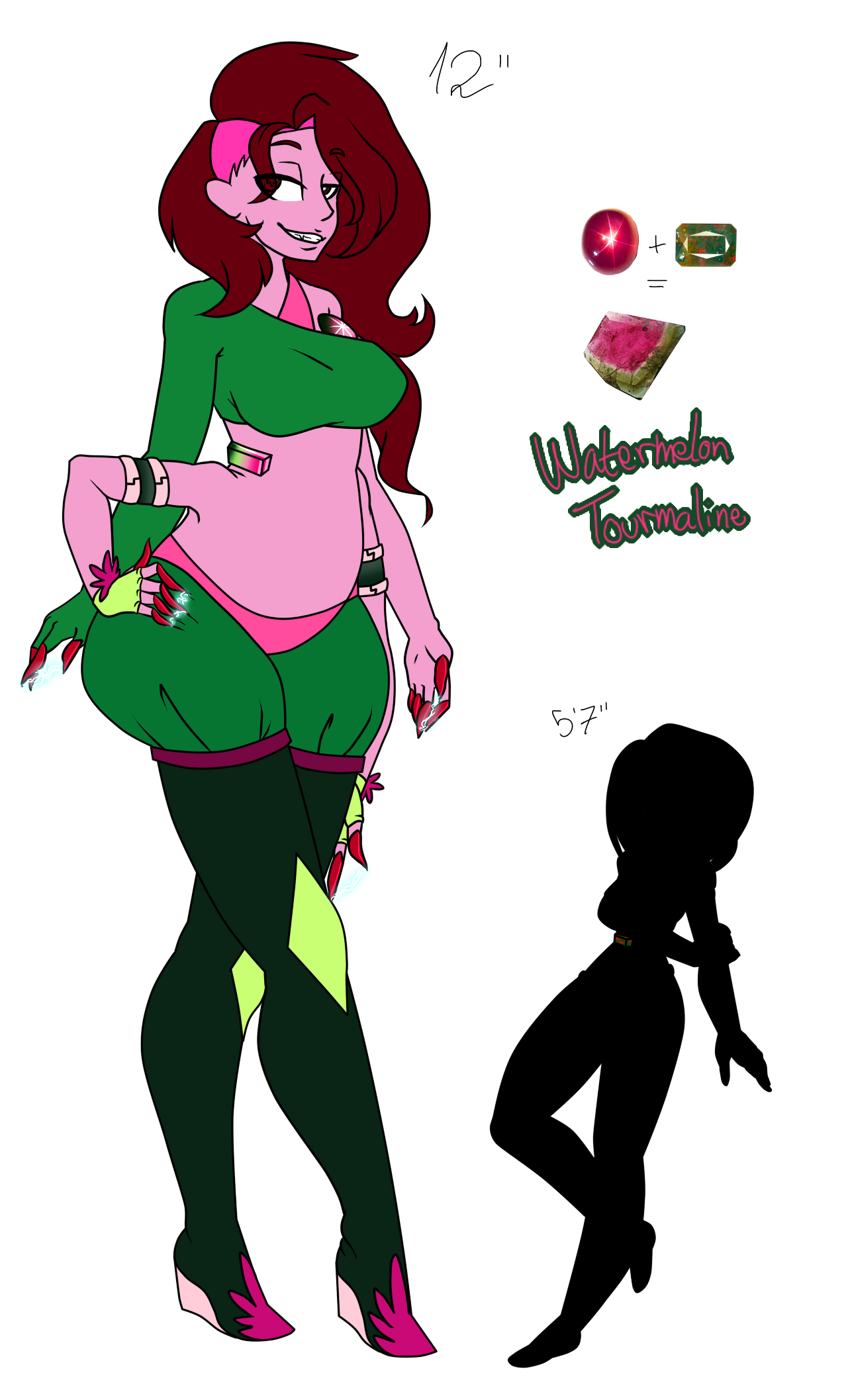 [SU] FUSION: Watermelon Tourmaline OLD