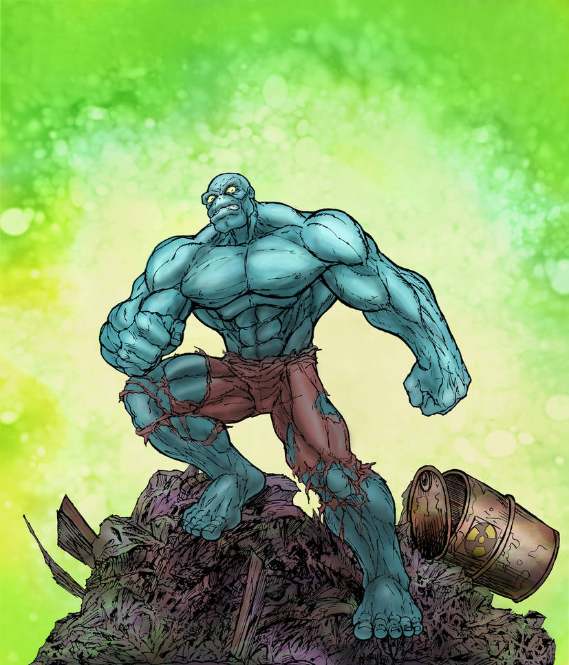 Toxic Mutant Muscles by stvnhthr on DeviantArt