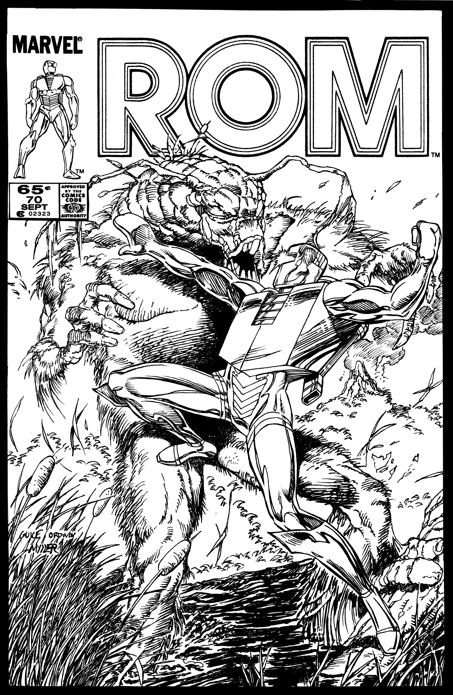 Rom the Spaceknight 70 cover