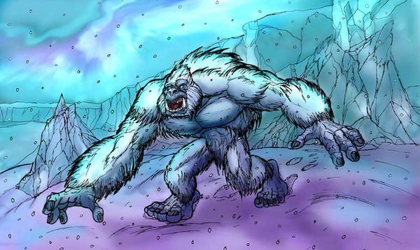 Yeti by stvnhthr on DeviantArt