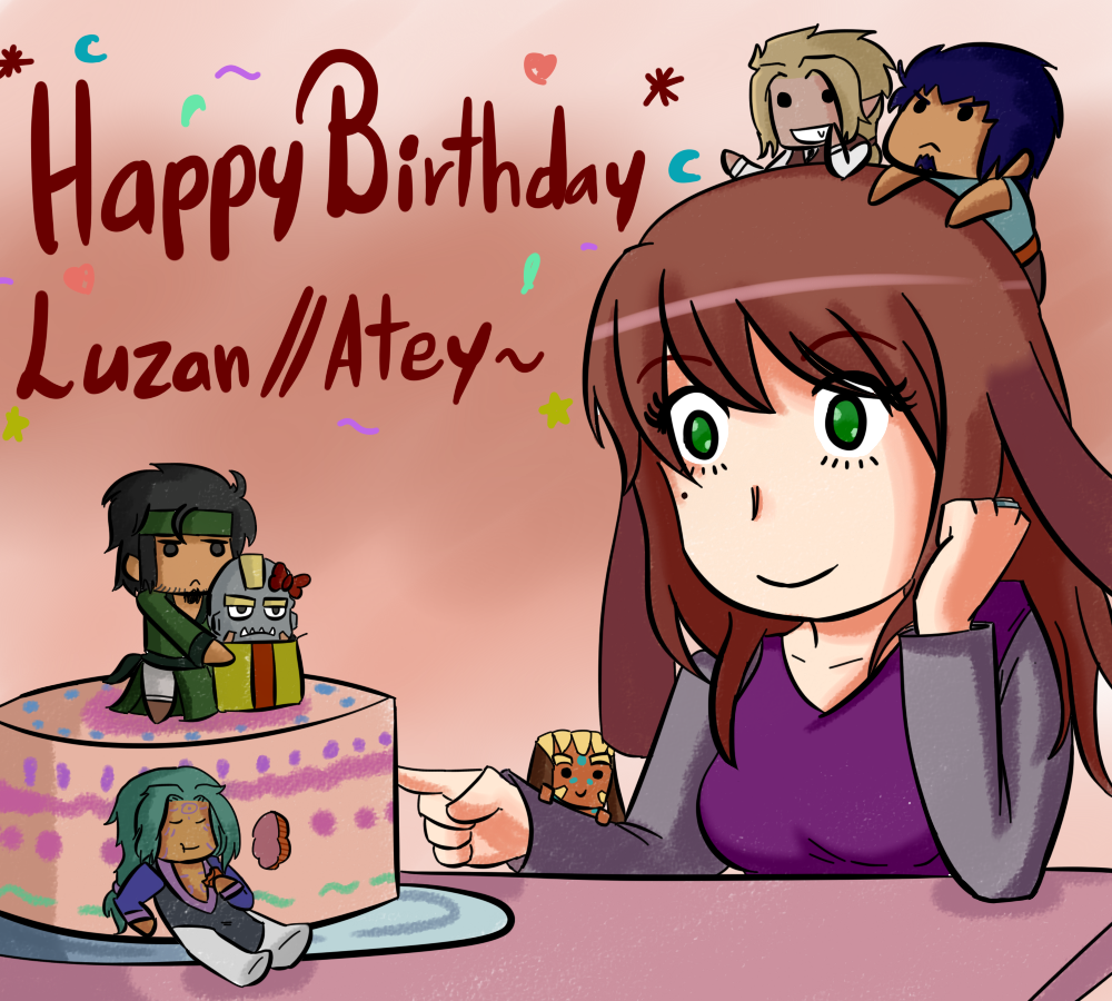 Happy Birthday Luzan // Atey 2015