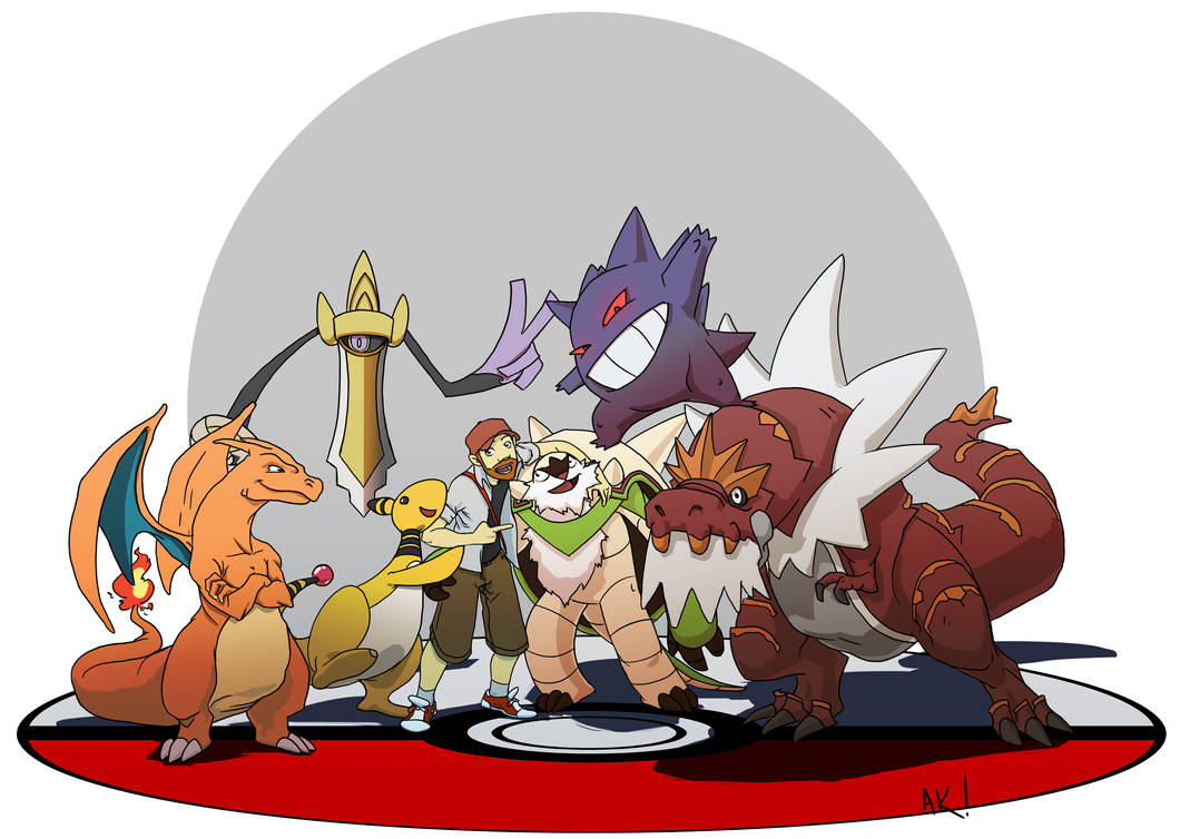 Pokemon Team by ActionKazimer on DeviantArt
