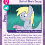 Out Of Work Derpy TSSSF Card (Old Version)