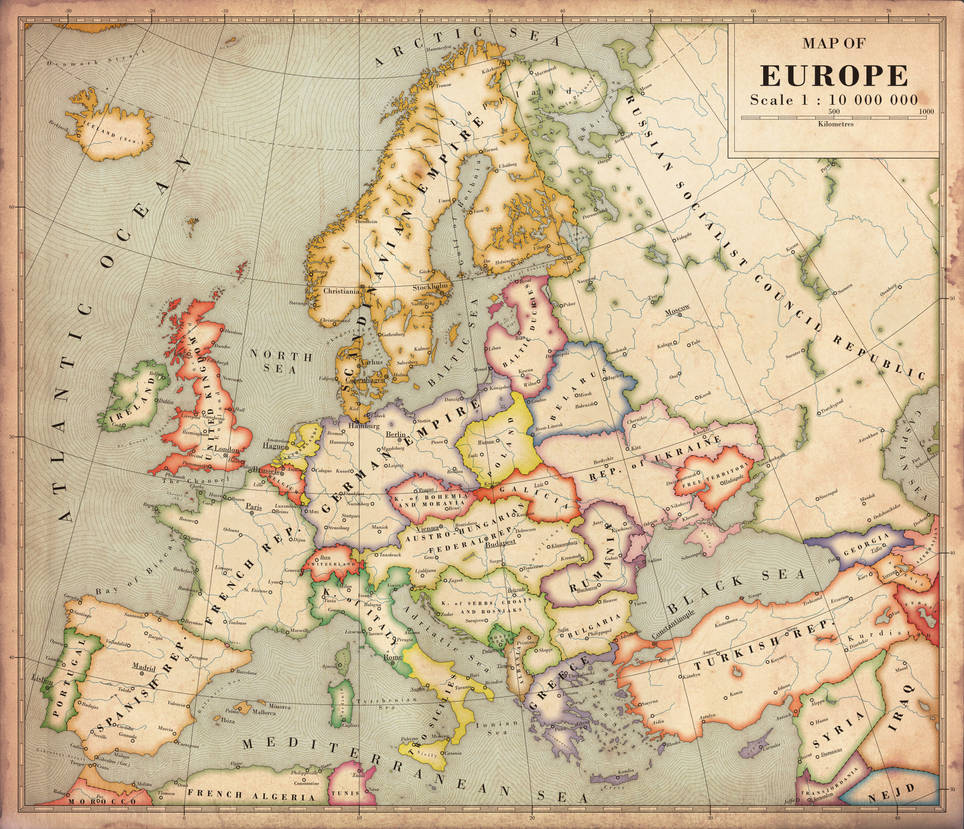 Alternate History Map Of Europe V2 By Regicollis On DeviantArt alternate-history-map-of-europe-v2-by-regicollis-on-deviantart