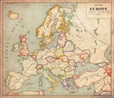 Alternate History Map of Europe v2