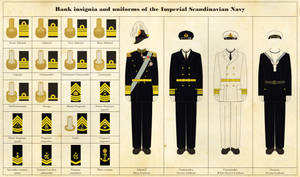 Naval rank insignia and uniforms