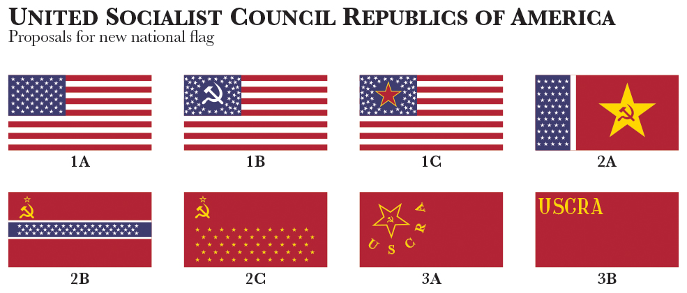 Flags of Communist America
