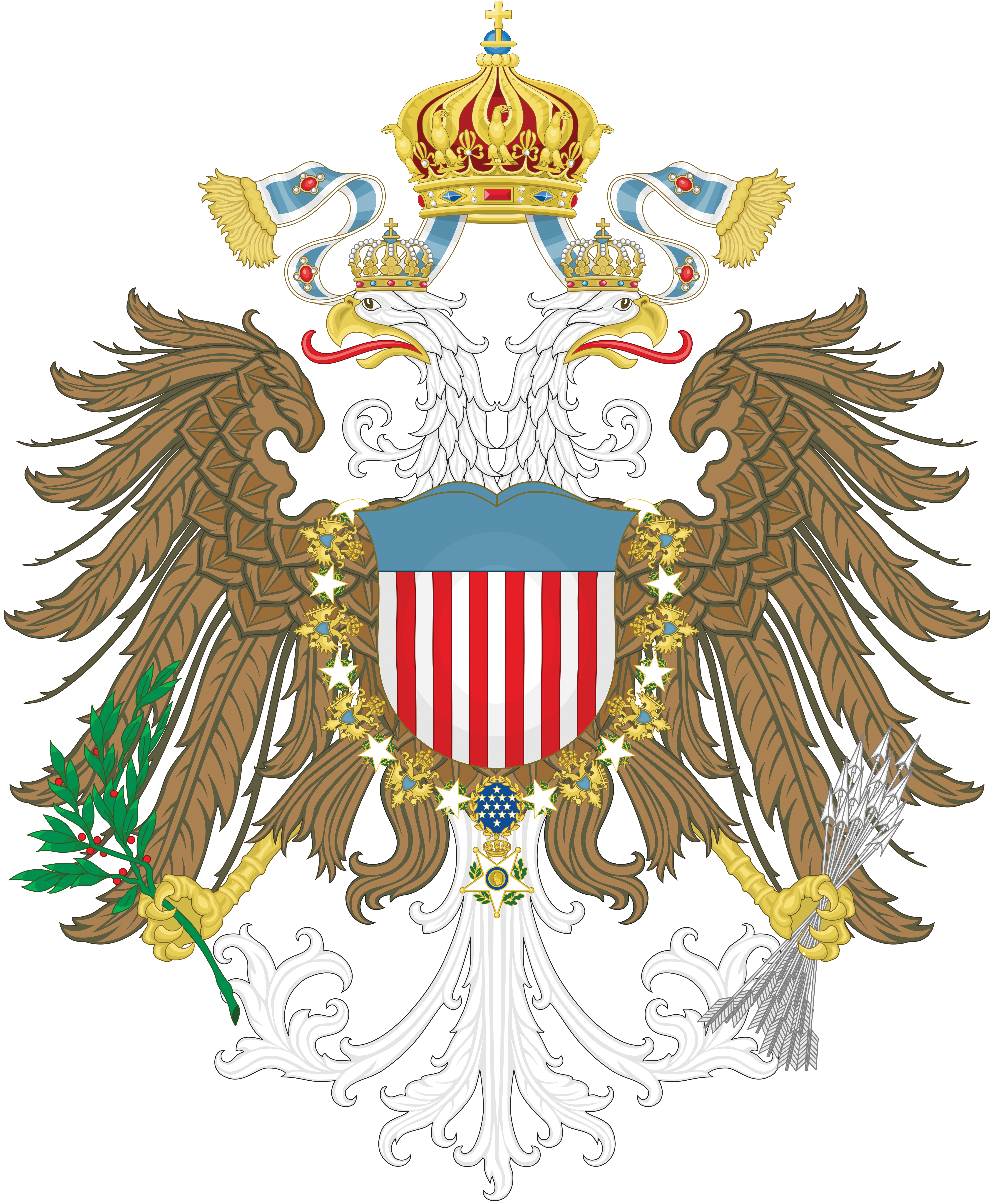 An American Monarchy - Coat of arms