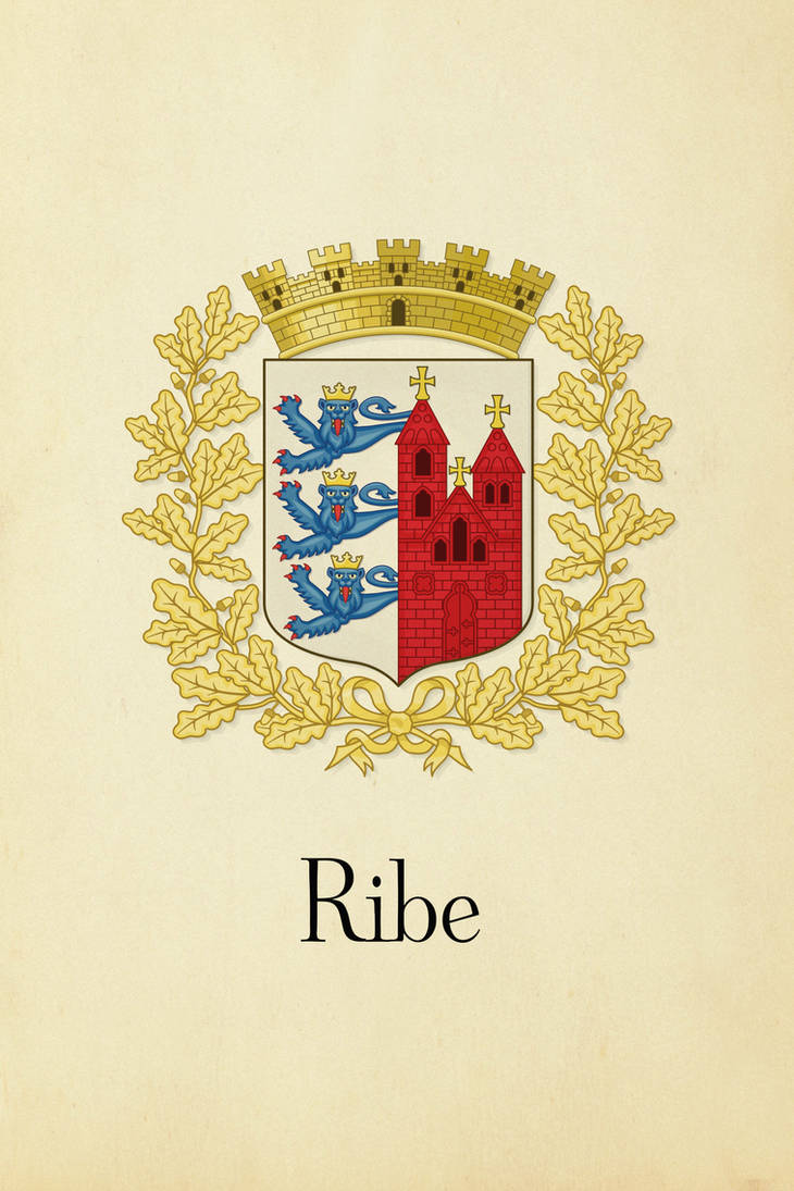 Ribe - Coat of arms by Regicollis on DeviantArt
