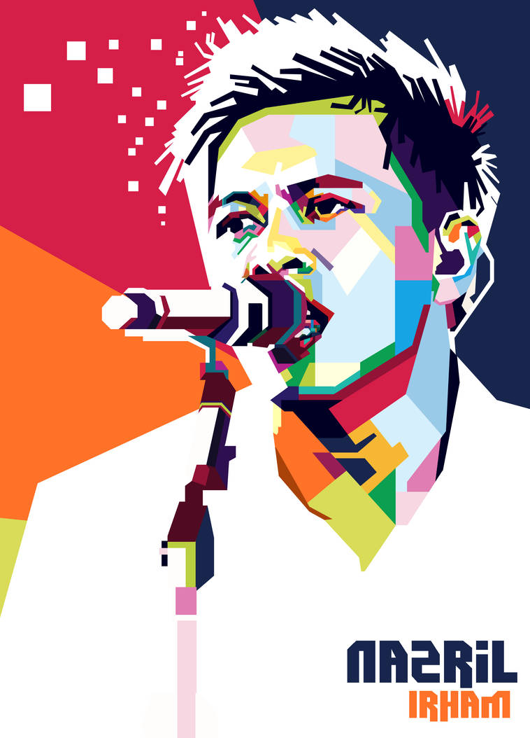 Nazril Nazril Irham (Ariel NOAH) in WPAP by thorofi on DeviantArt