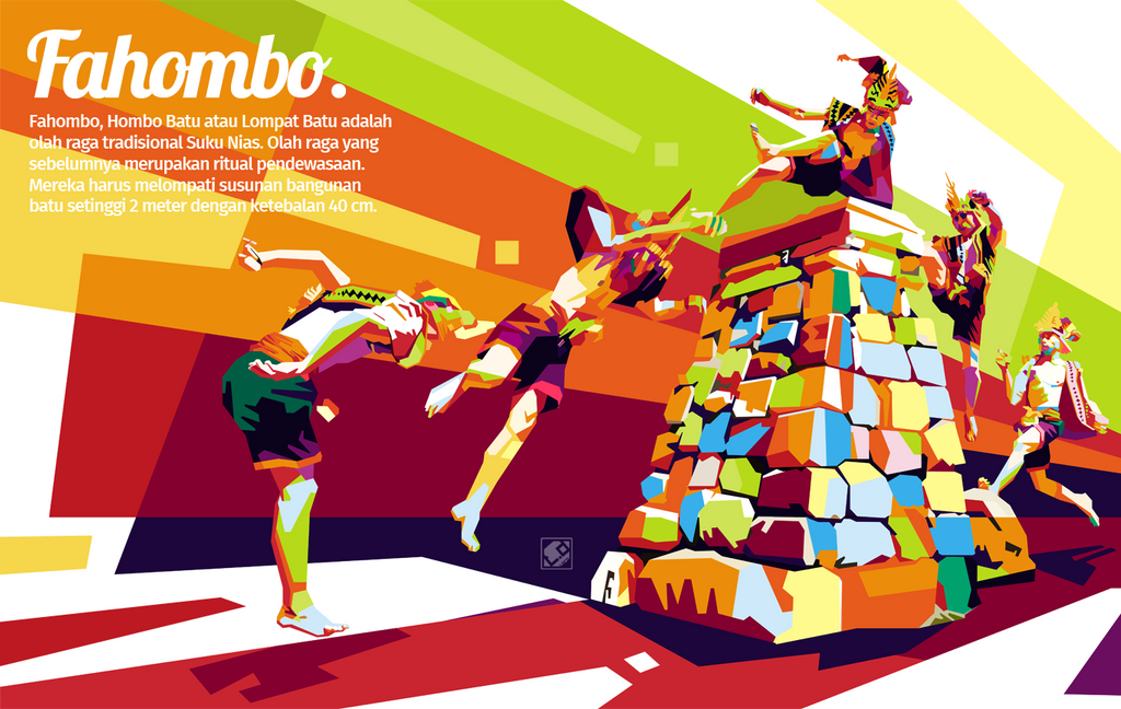 Fahombo Vector Fahombo / Hombo Batu in WPAP by thorofi on DeviantArt