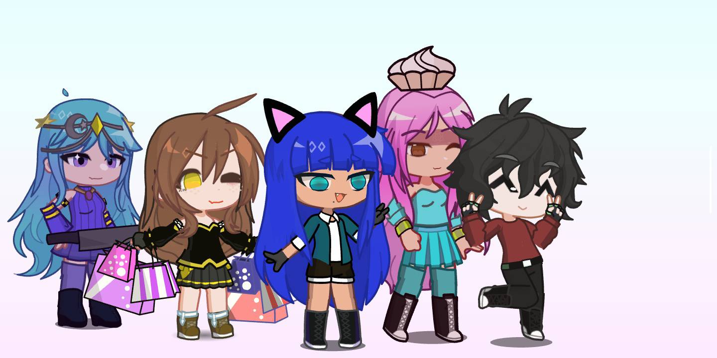 I made the krew in gacha club by ashlyn332 on DeviantArt